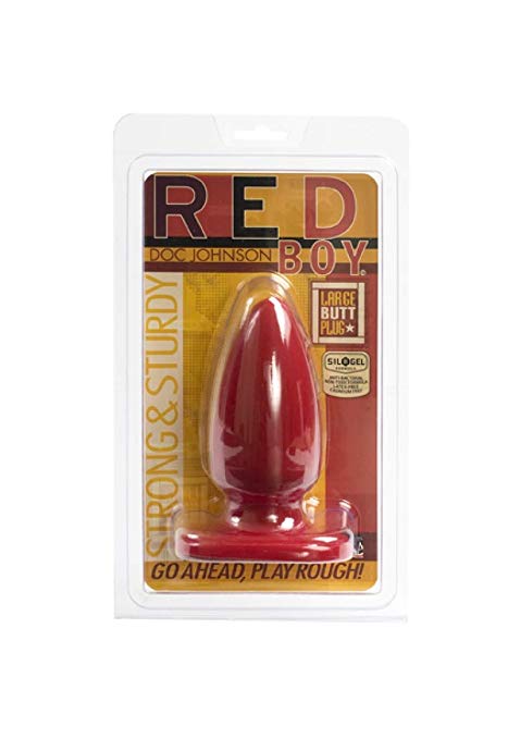 Doc Johnson Red Boy Intermediate Anal Butt Plug