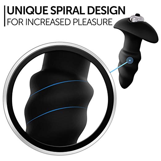 Vibrating Butt Plug Silicone Waterproof