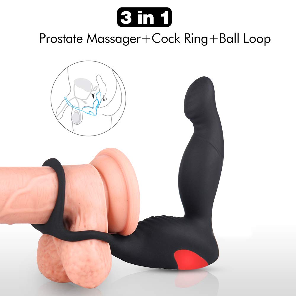 Prostate Rechargeable Waterproof Vibrating Stimulator Anal Toys