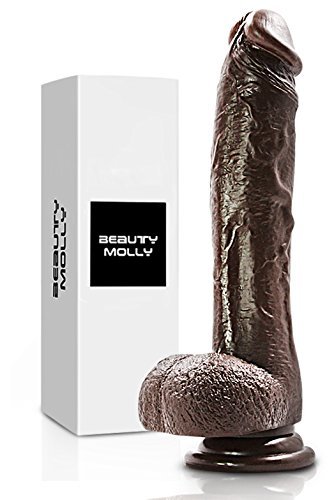 Beauty Molly – 8 Inch Realistic Dildo with Suction Cup Anal Sex Toys