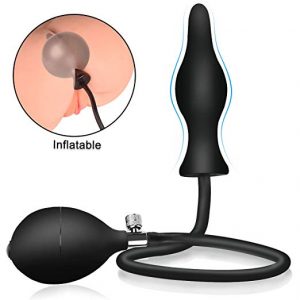 Silicone Expand Inflatable Anal Butt Plug