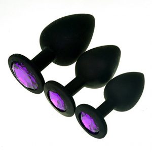 Silicone Jeweled Hmxpls Personal Massager Anal Butt Plugs