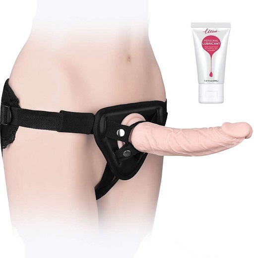 UTIMI - Wearable Sex Strap-On with Silicone Dildo Sex Toys for Female Masturbation