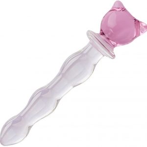 Crystal Glass Pleasure Wand Dildo Penis