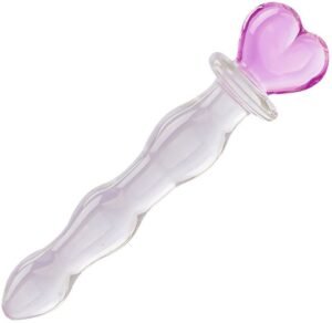 Crystal Glass Pleasure Wand Dildo Penis