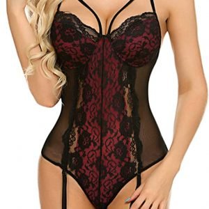 Avidlove – Sexy Lace Teddy Chemise One Piece Bodysuit