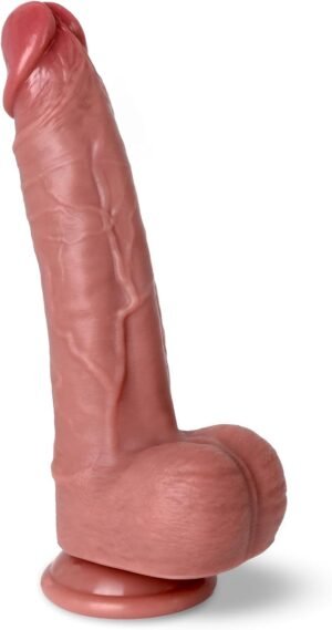 CUNHUA - 9.05 inches- Huge Flesh Lifelike Dildo