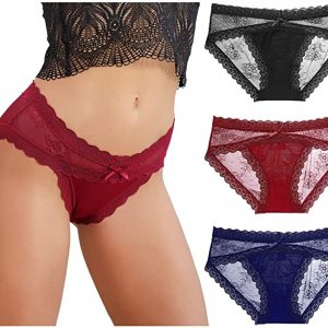 LEVAO – Hipster Panties Stretch Seamless Bikini Briefs 6 Pack