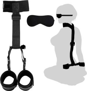 Tusuuo - BDSM Neck to Wrist Restraints Bondage Set