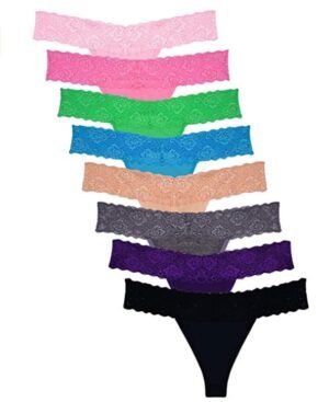 Sunm Boutique - Womens Hollowed Cheeky Through Panties