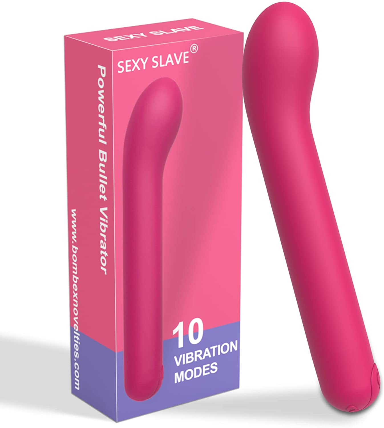 SEXY SLAVE – Curved G Spot Vibrator Mimic Finger