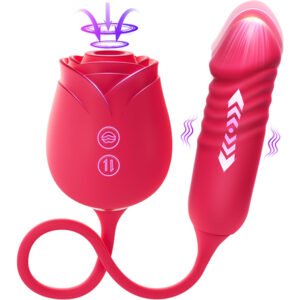 Rose Vibrator Dildo Sex Toys for Women