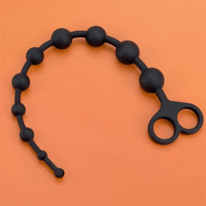 Silicone Anal Beads with Finger Loops Icon